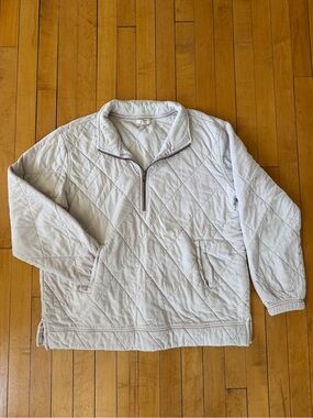 Women’s quarter zip quilted pullover